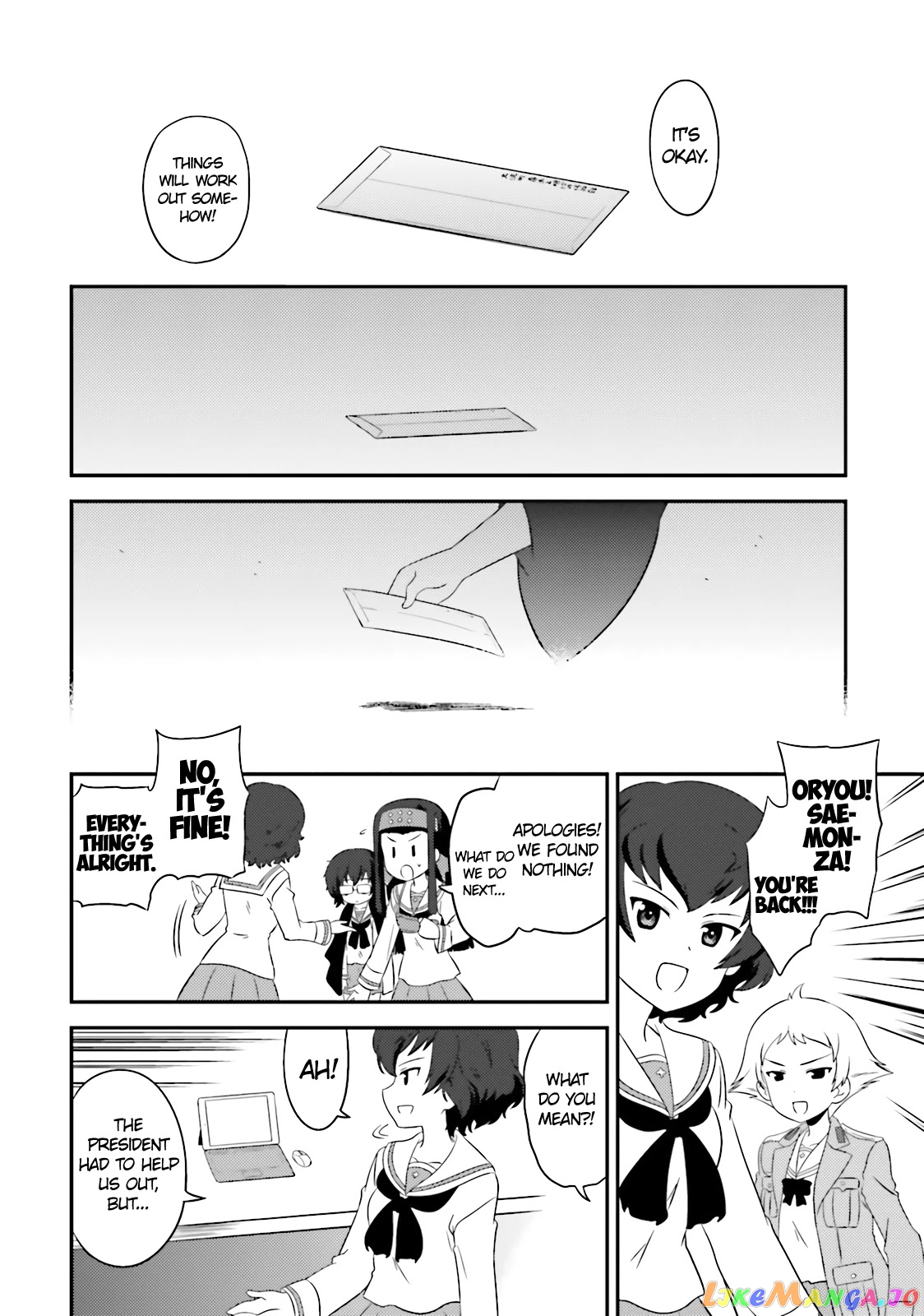Girls Und Panzer Motto Love Love Sakusen Desu! chapter 62 - page 22