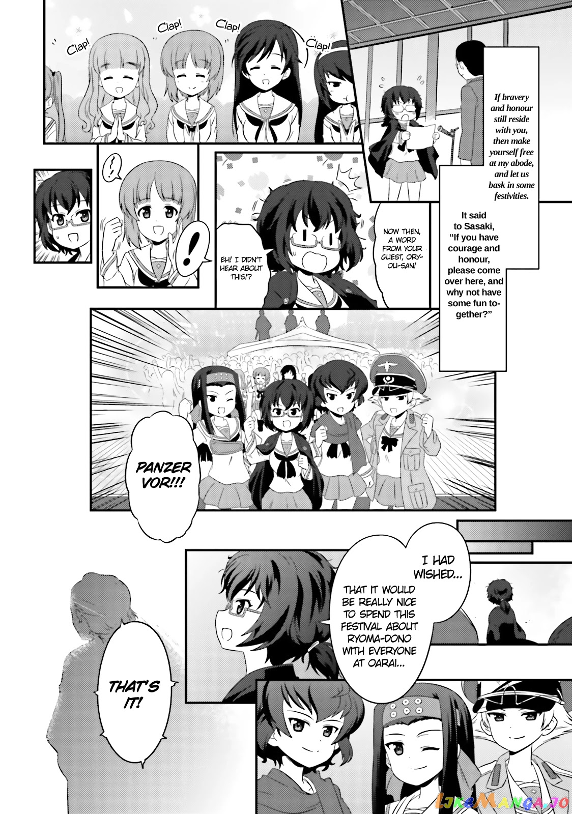 Girls Und Panzer Motto Love Love Sakusen Desu! chapter 62 - page 28