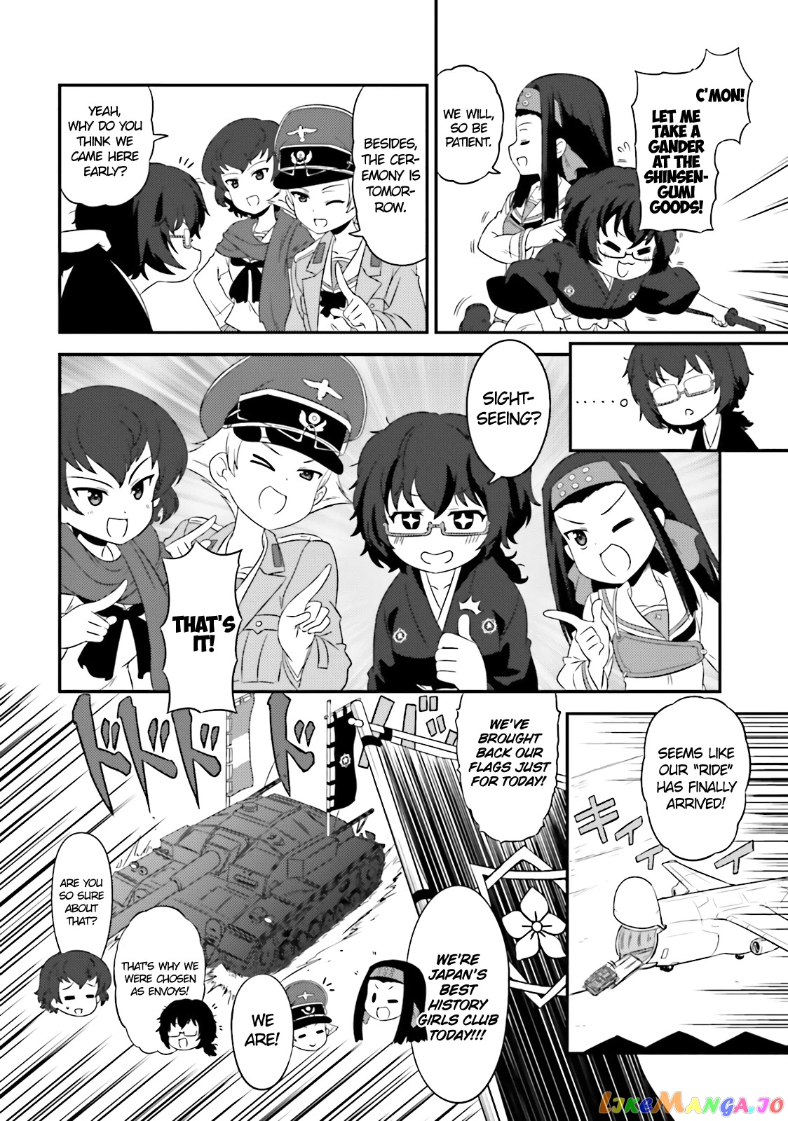 Girls Und Panzer Motto Love Love Sakusen Desu! chapter 62 - page 4
