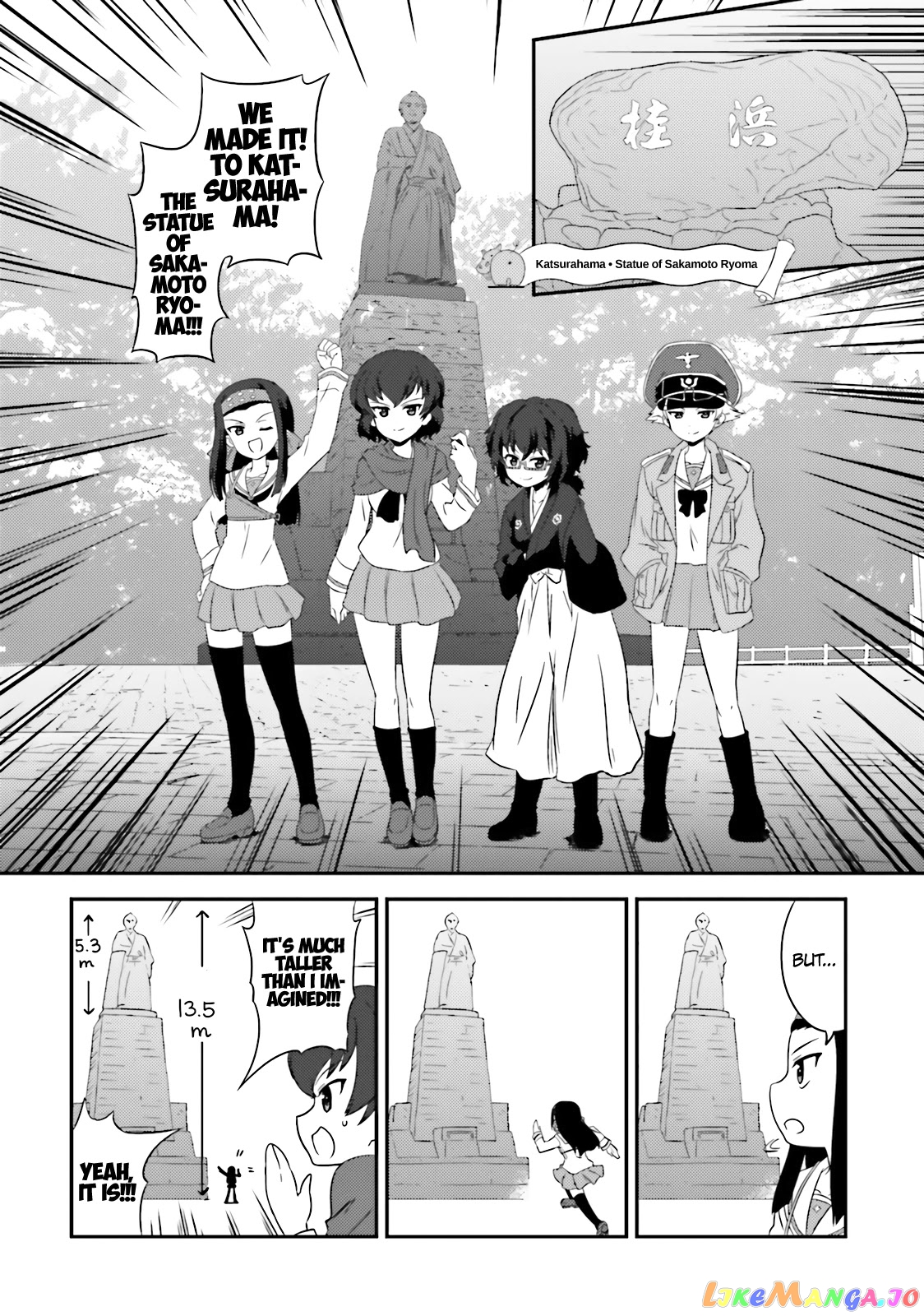 Girls Und Panzer Motto Love Love Sakusen Desu! chapter 62 - page 8