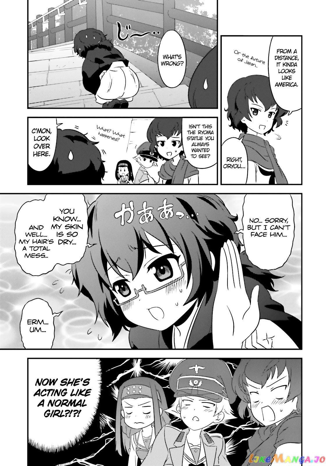 Girls Und Panzer Motto Love Love Sakusen Desu! chapter 62 - page 9