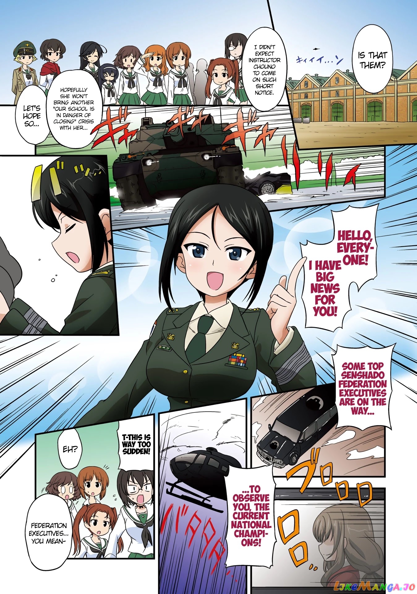Girls Und Panzer Motto Love Love Sakusen Desu! chapter 63 - page 1