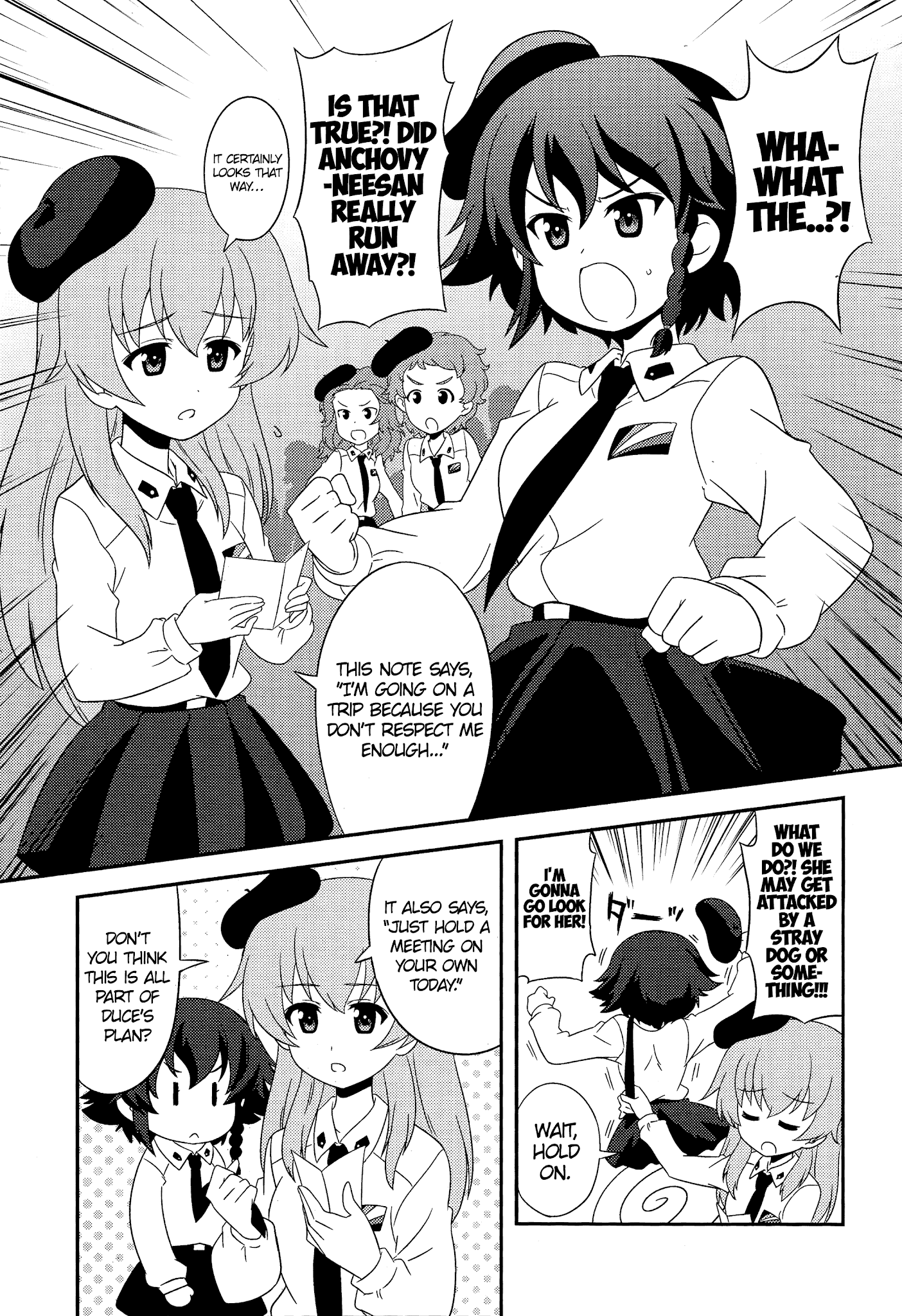 Girls Und Panzer Motto Love Love Sakusen Desu! chapter 44 - page 3