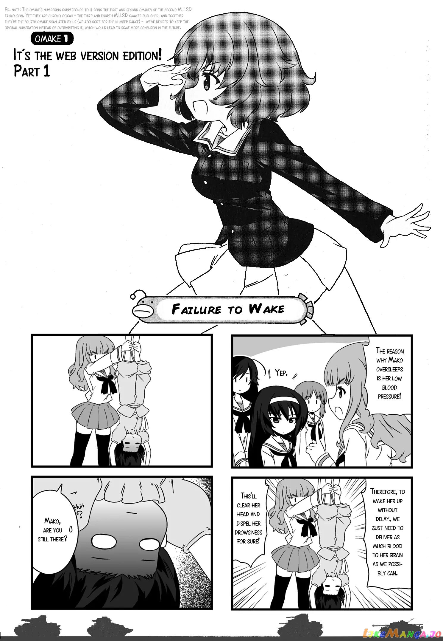 Girls Und Panzer Motto Love Love Sakusen Desu! chapter 13.2 - page 1