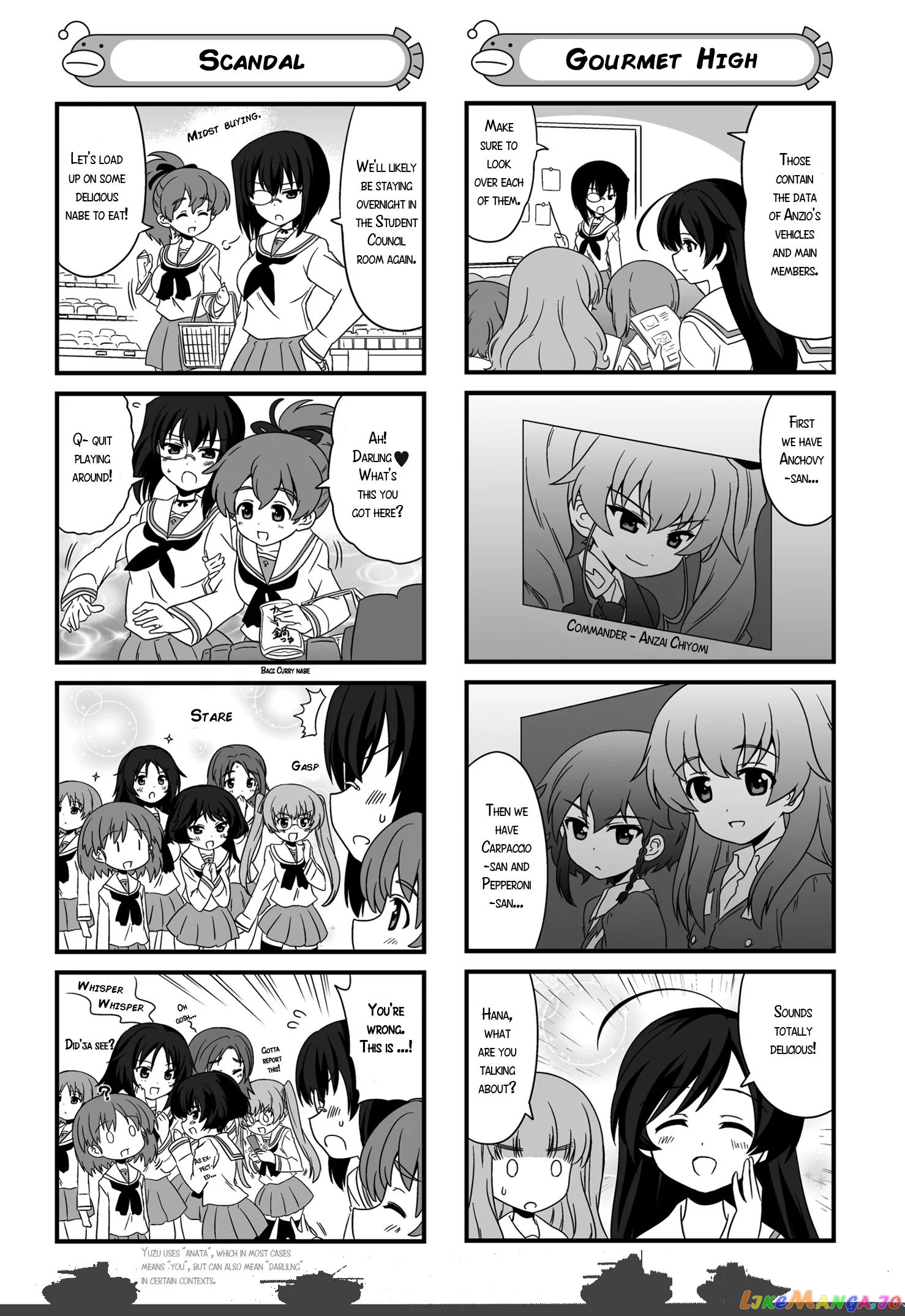 Girls Und Panzer Motto Love Love Sakusen Desu! chapter 13.2 - page 4