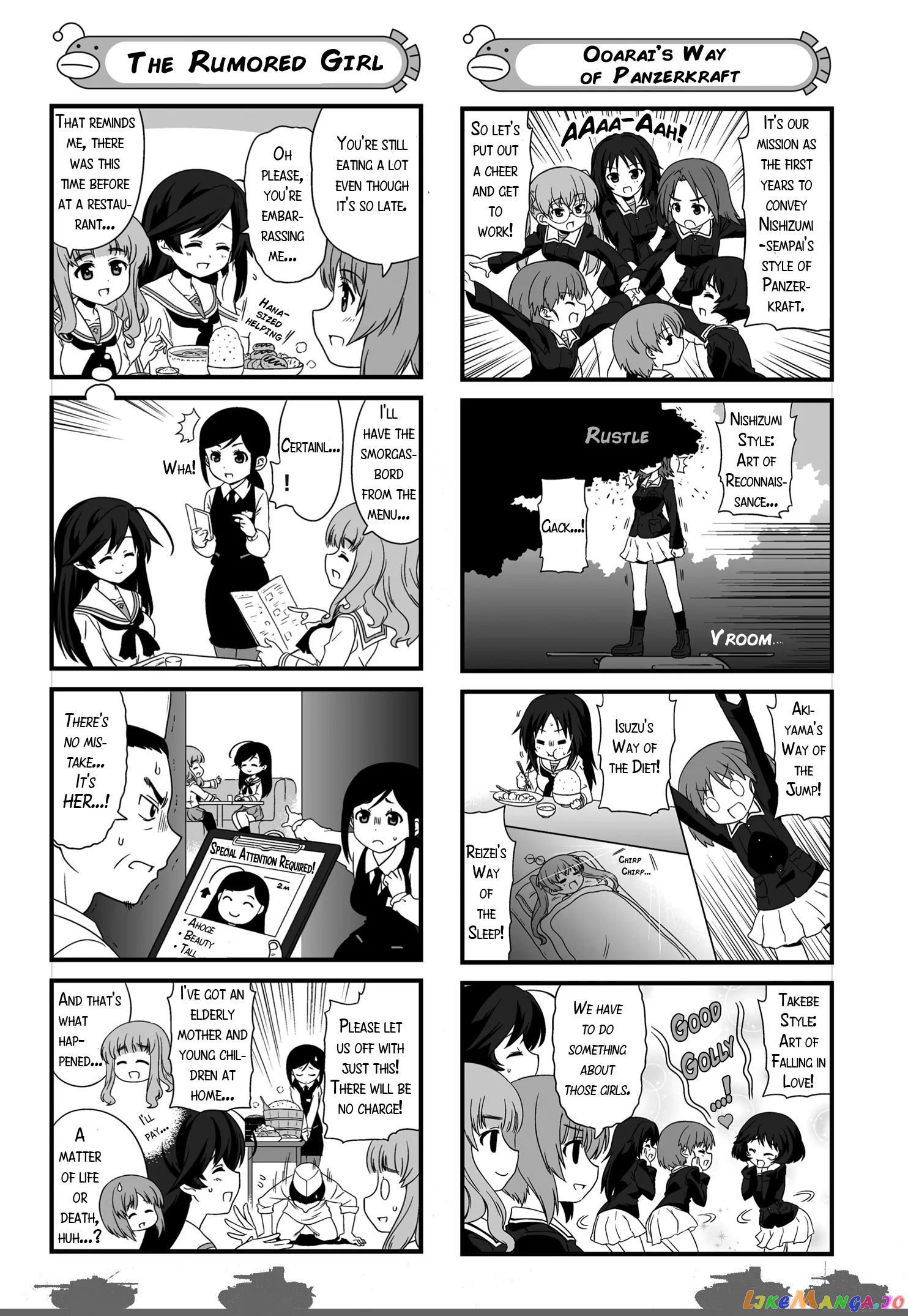Girls Und Panzer Motto Love Love Sakusen Desu! chapter 13.2 - page 8
