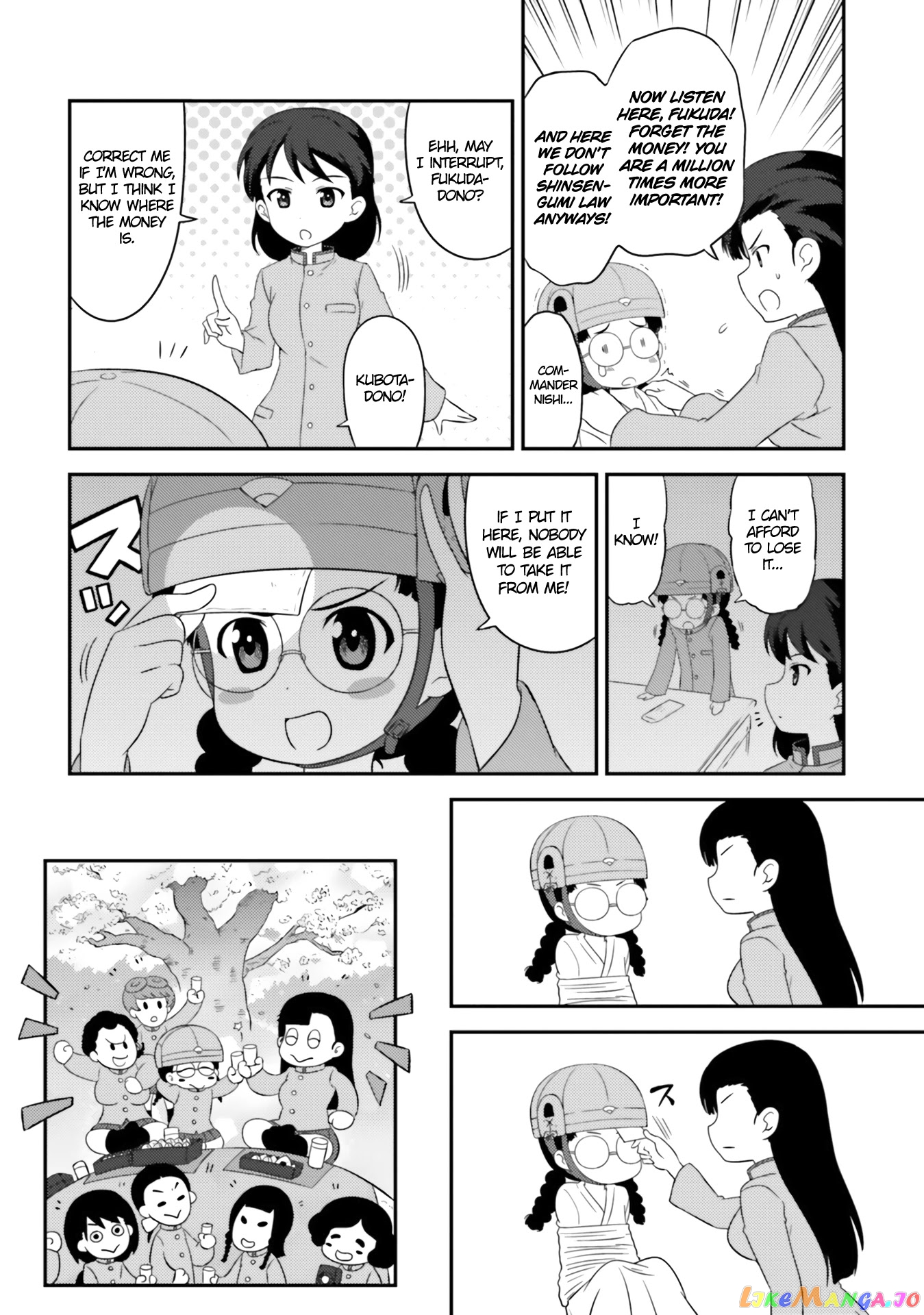 Girls Und Panzer Motto Love Love Sakusen Desu! chapter 65 - page 8
