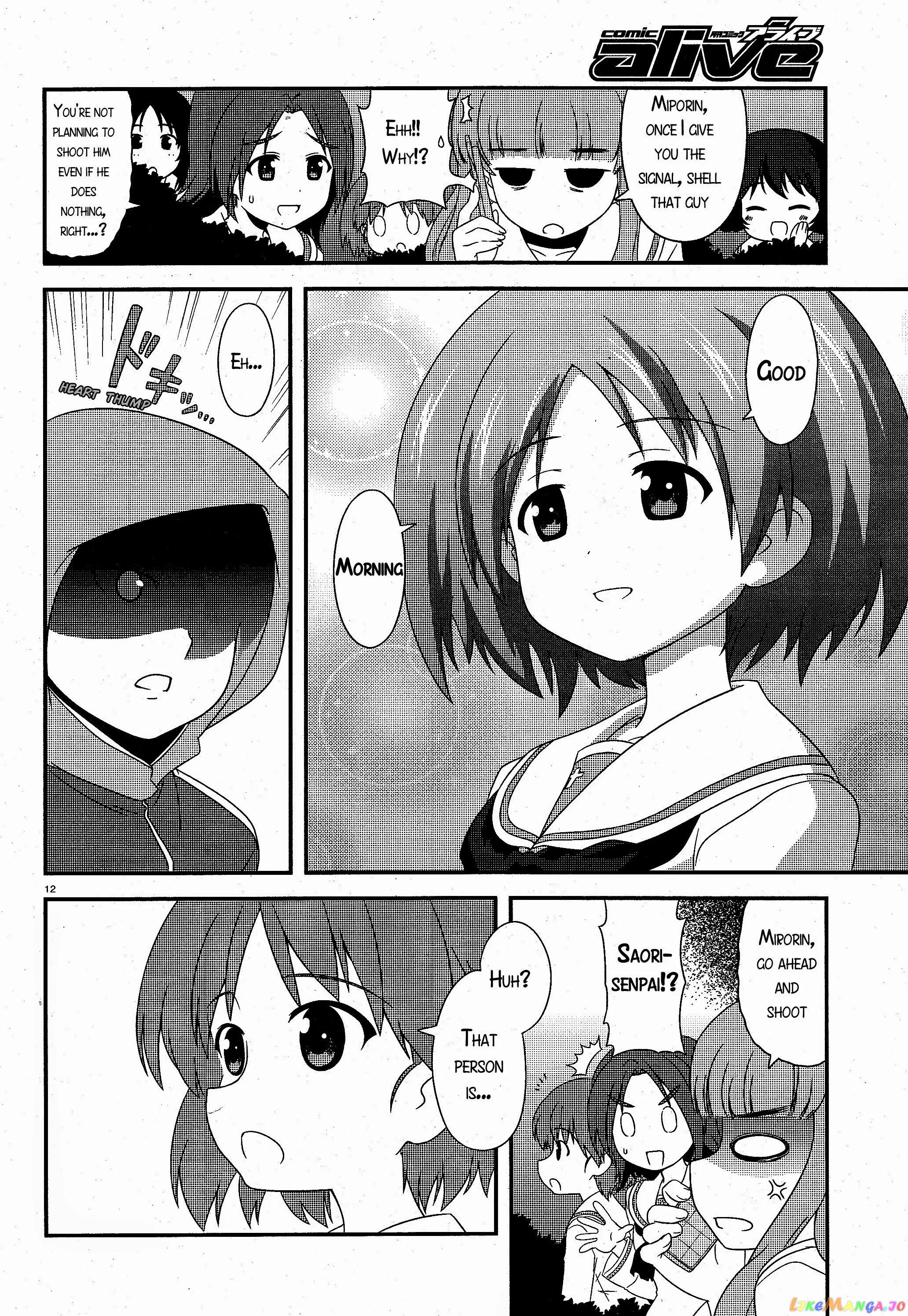 Girls Und Panzer Motto Love Love Sakusen Desu! chapter 15 - page 12