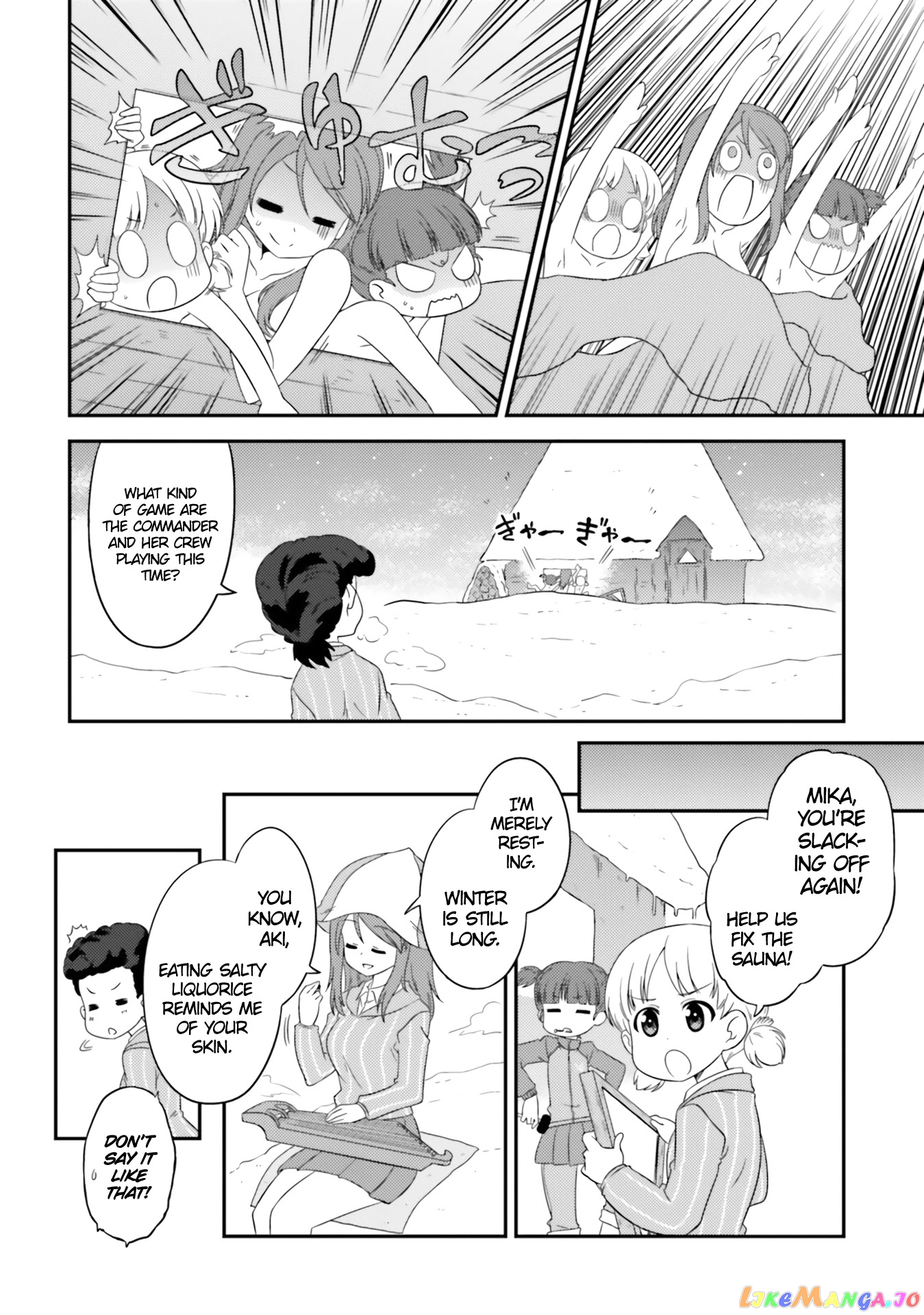Girls Und Panzer Motto Love Love Sakusen Desu! chapter 66 - page 12