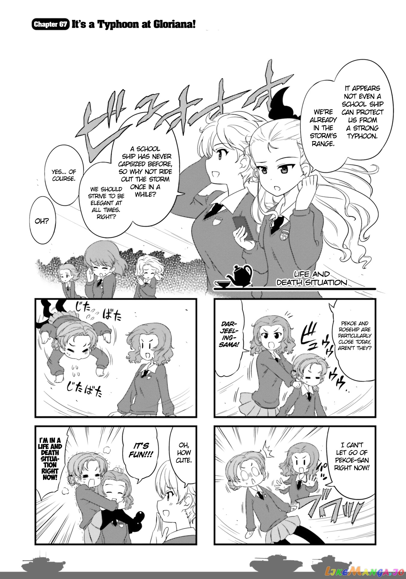 Girls Und Panzer Motto Love Love Sakusen Desu! chapter 67 - page 1