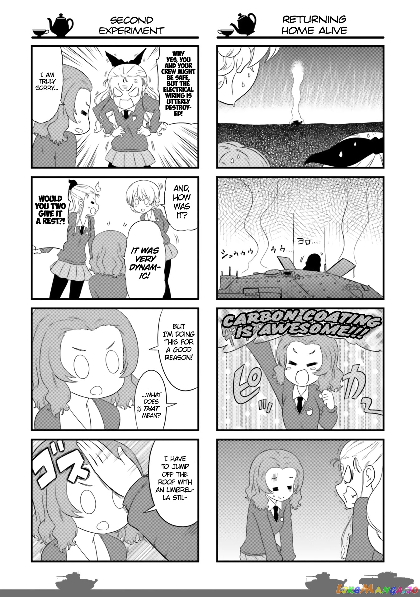 Girls Und Panzer Motto Love Love Sakusen Desu! chapter 67 - page 8