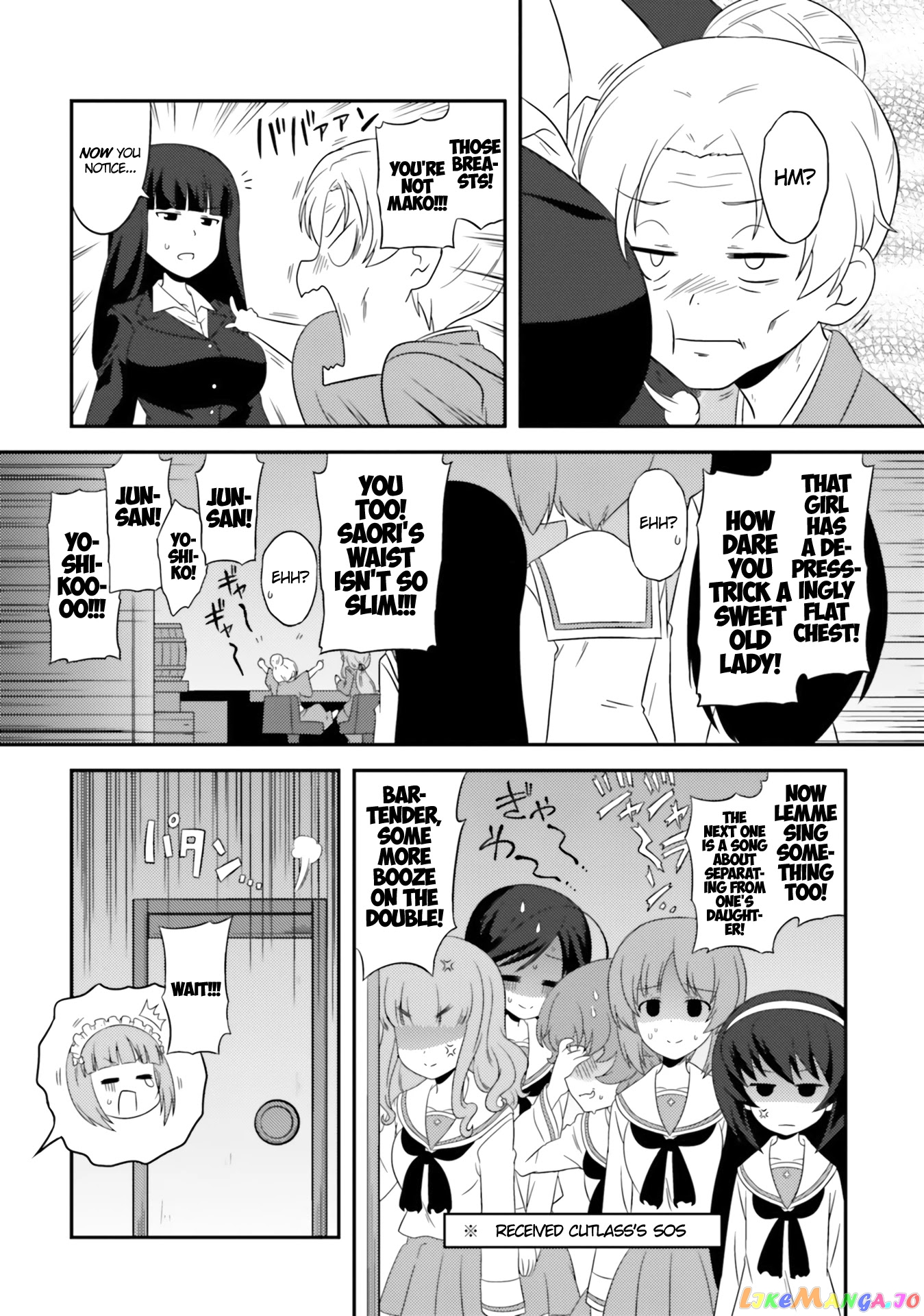 Girls Und Panzer Motto Love Love Sakusen Desu! chapter 68.2 - page 8