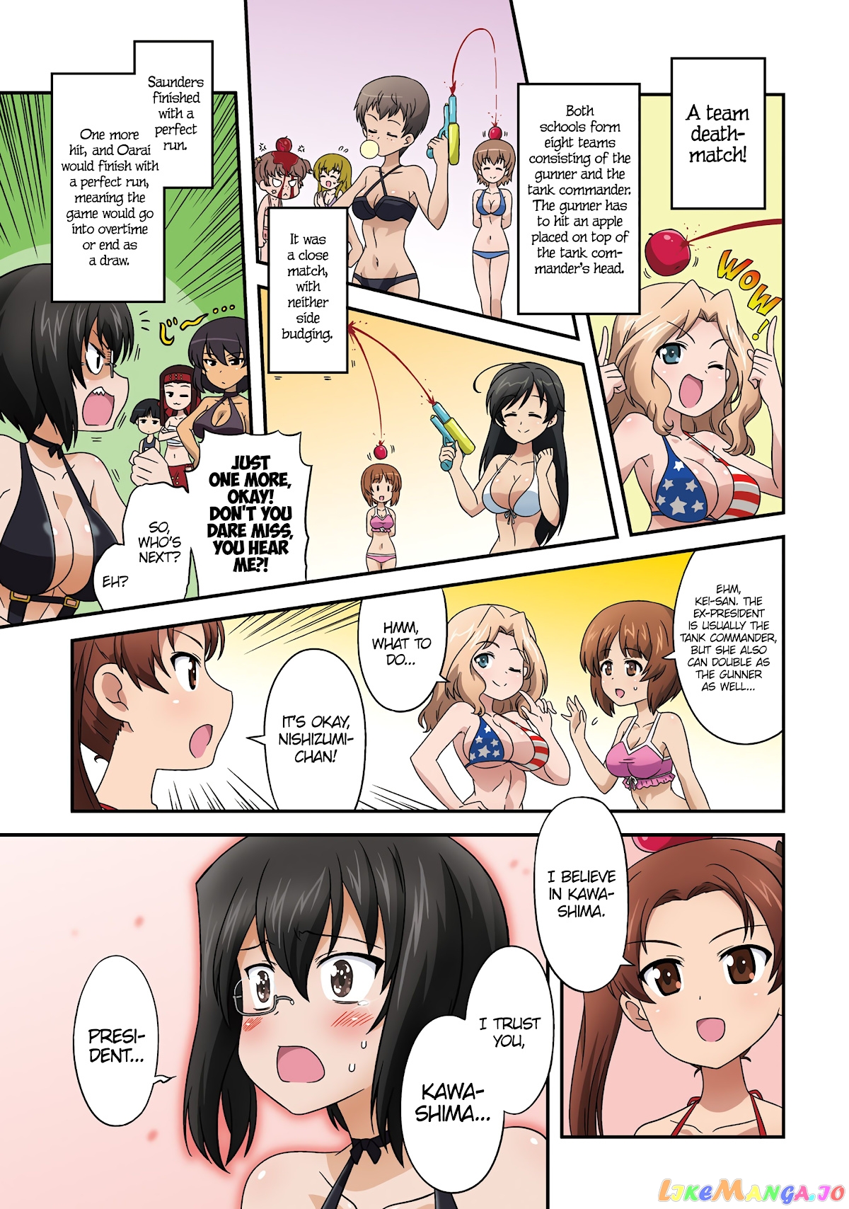 Girls Und Panzer Motto Love Love Sakusen Desu! chapter 69 - page 3