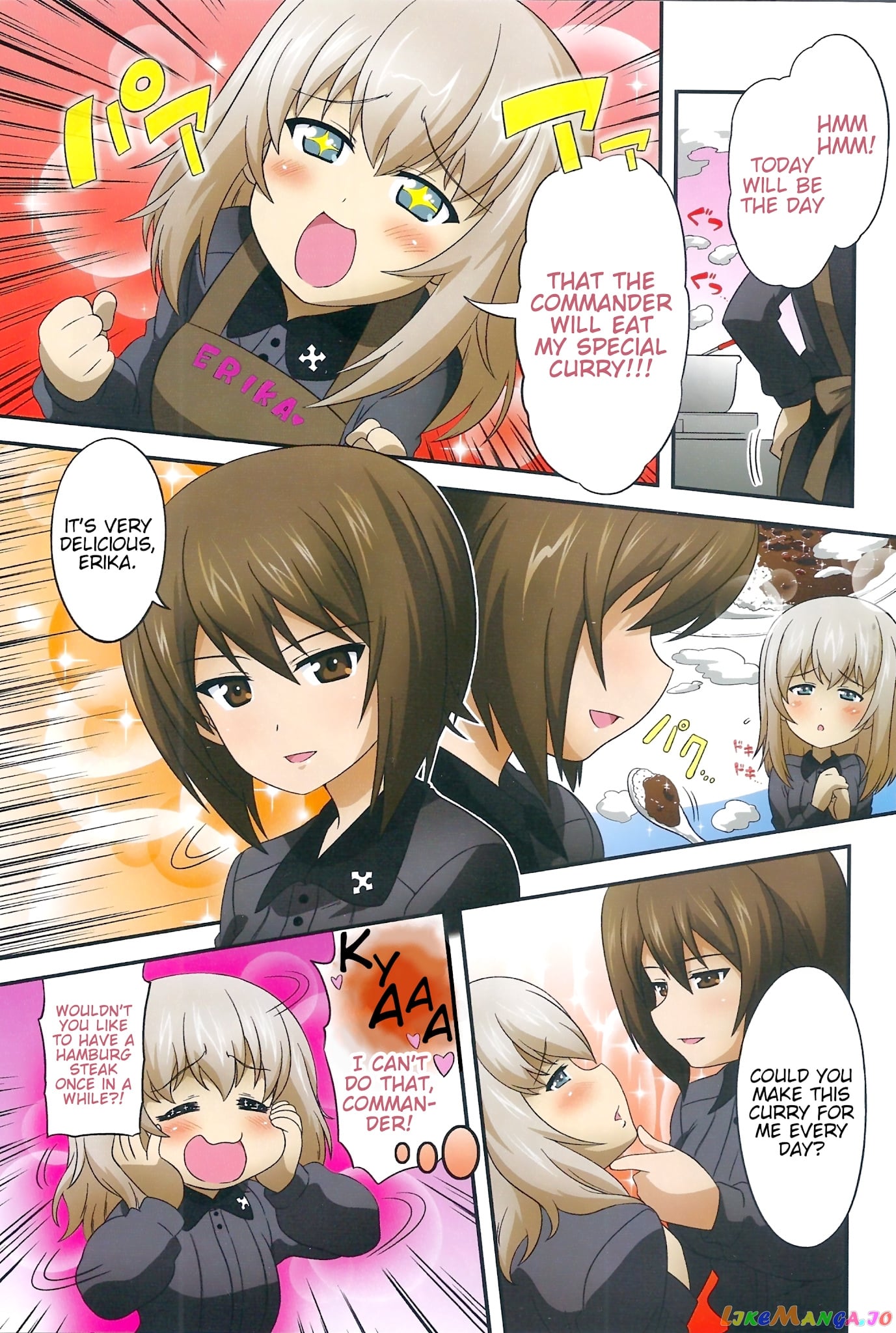 Girls Und Panzer Motto Love Love Sakusen Desu! chapter 52 - page 1