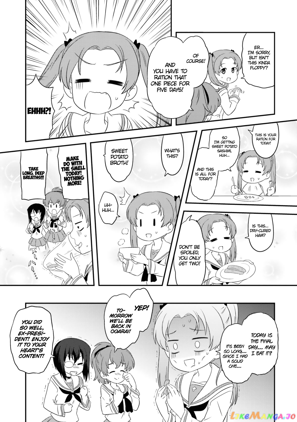 Girls Und Panzer Motto Love Love Sakusen Desu! chapter 70 - page 9
