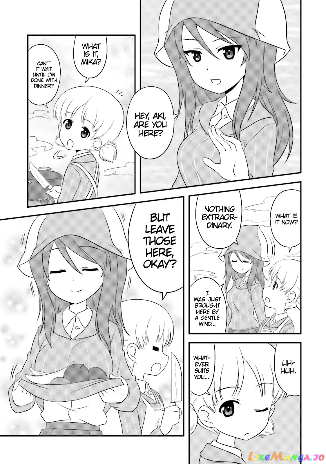 Girls Und Panzer Motto Love Love Sakusen Desu! chapter 54 - page 1