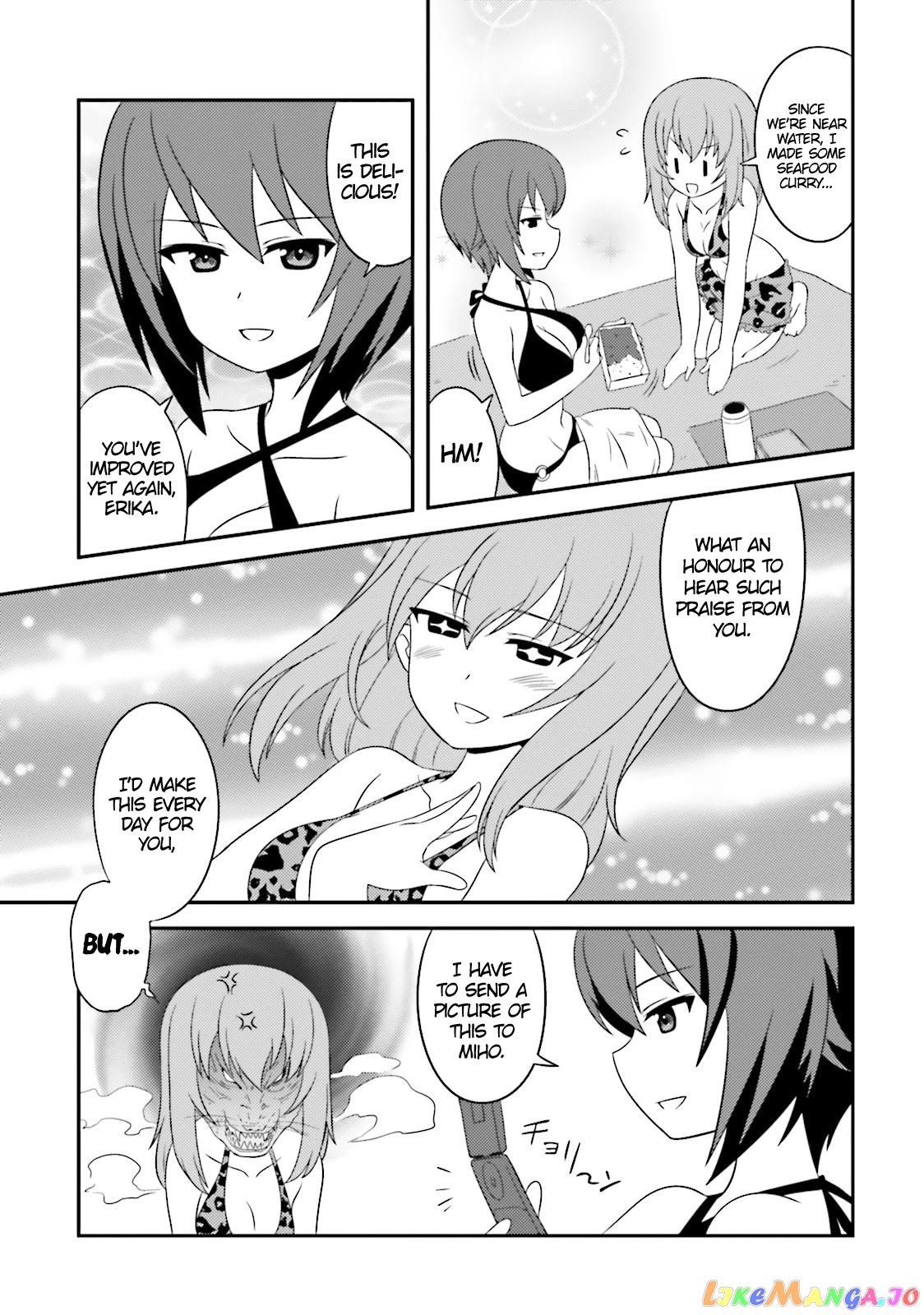 Girls Und Panzer Motto Love Love Sakusen Desu! chapter 55 - page 11