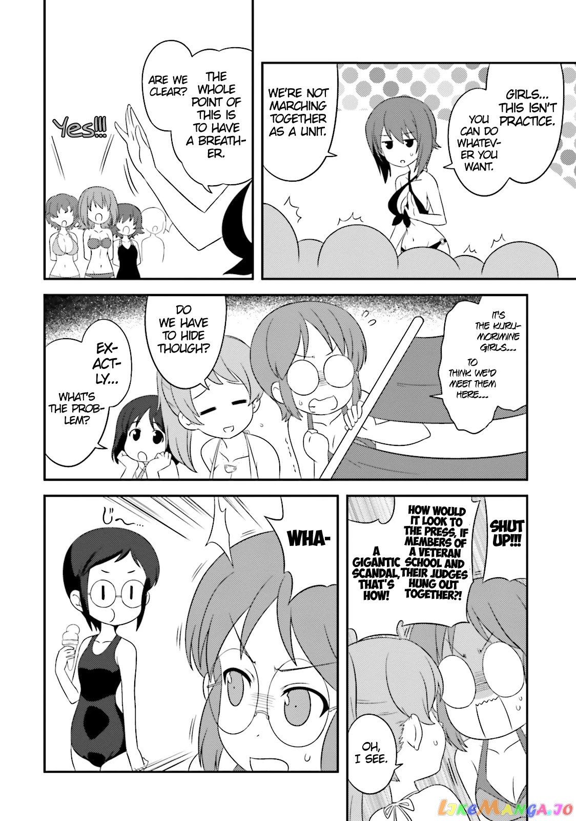 Girls Und Panzer Motto Love Love Sakusen Desu! chapter 55 - page 6