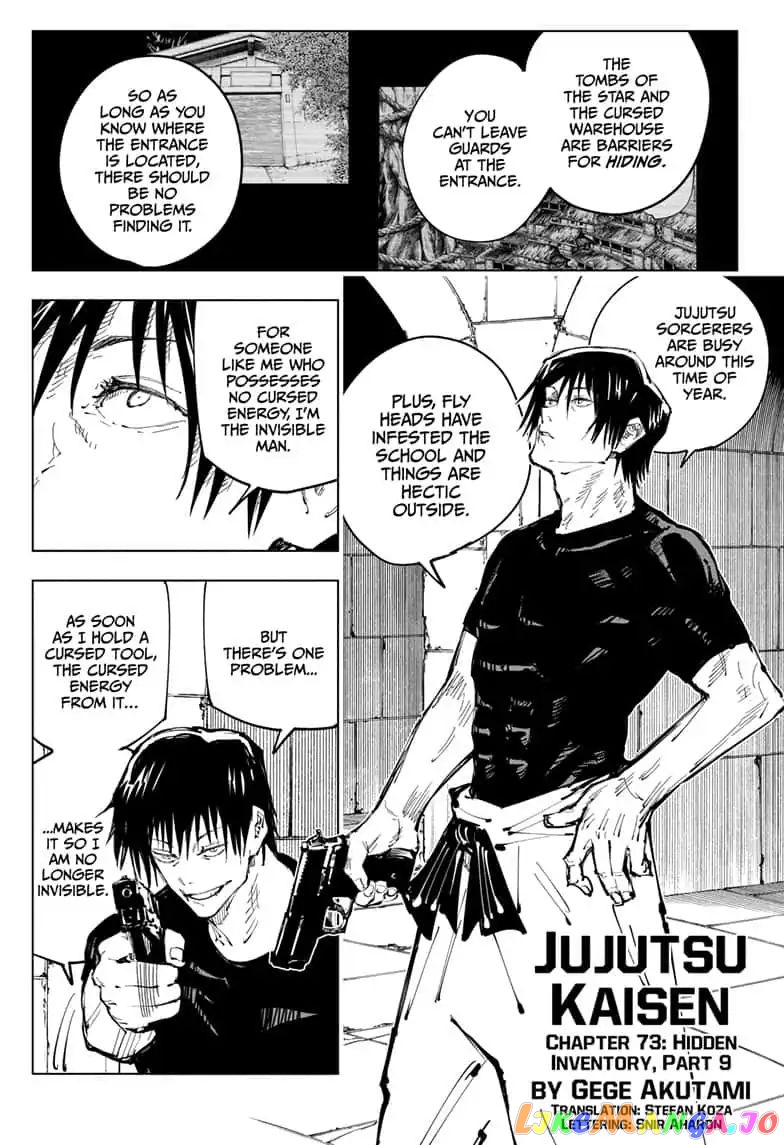 Jujutsu Kaisen chapter 73 - page 1