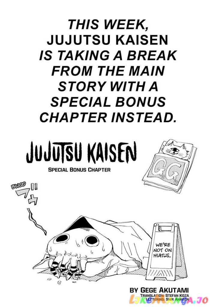 Jujutsu Kaisen chapter 129.5 - page 1