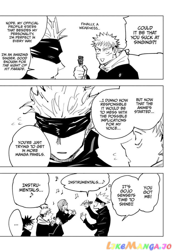 Jujutsu Kaisen chapter 129.5 - page 11