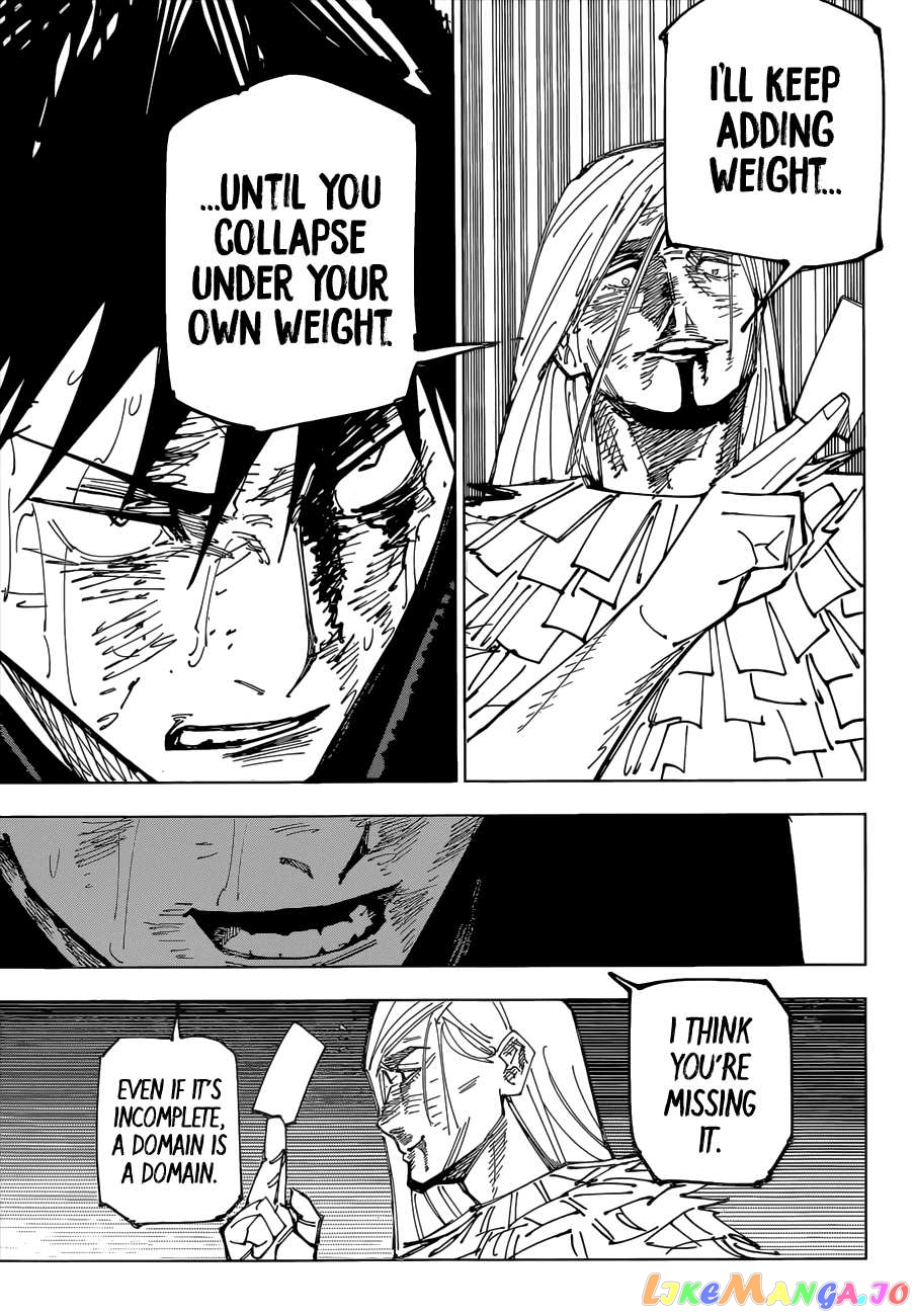 Jujutsu Kaisen chapter 171 - page 18