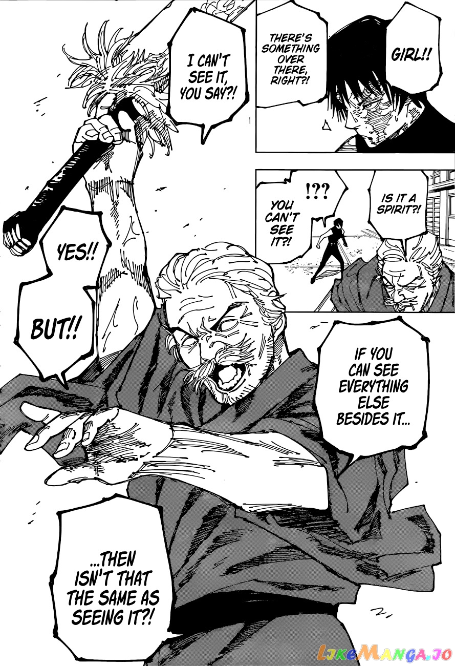 Jujutsu Kaisen chapter 195 - page 17