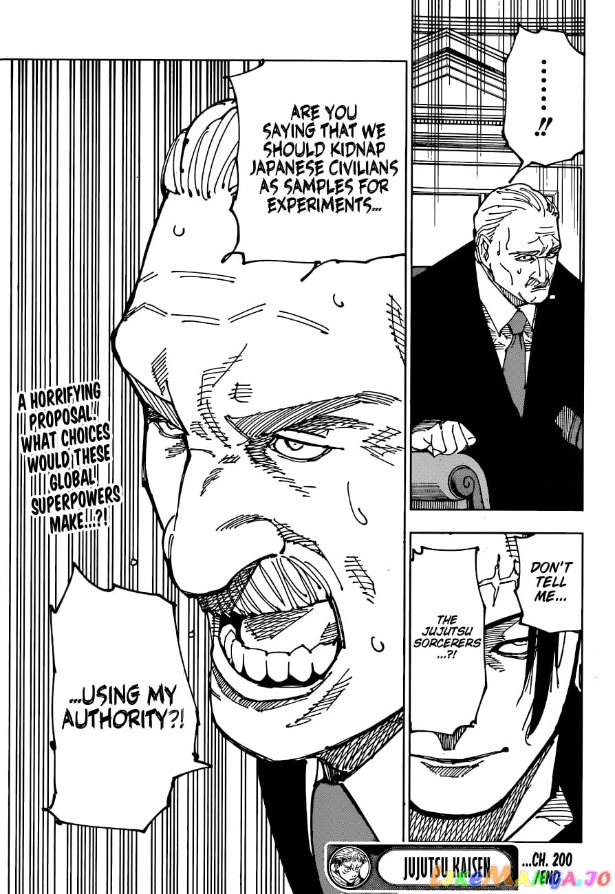Jujutsu Kaisen chapter 200 - page 20