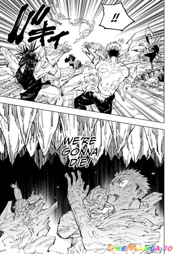 Jujutsu Kaisen chapter 135 - page 17