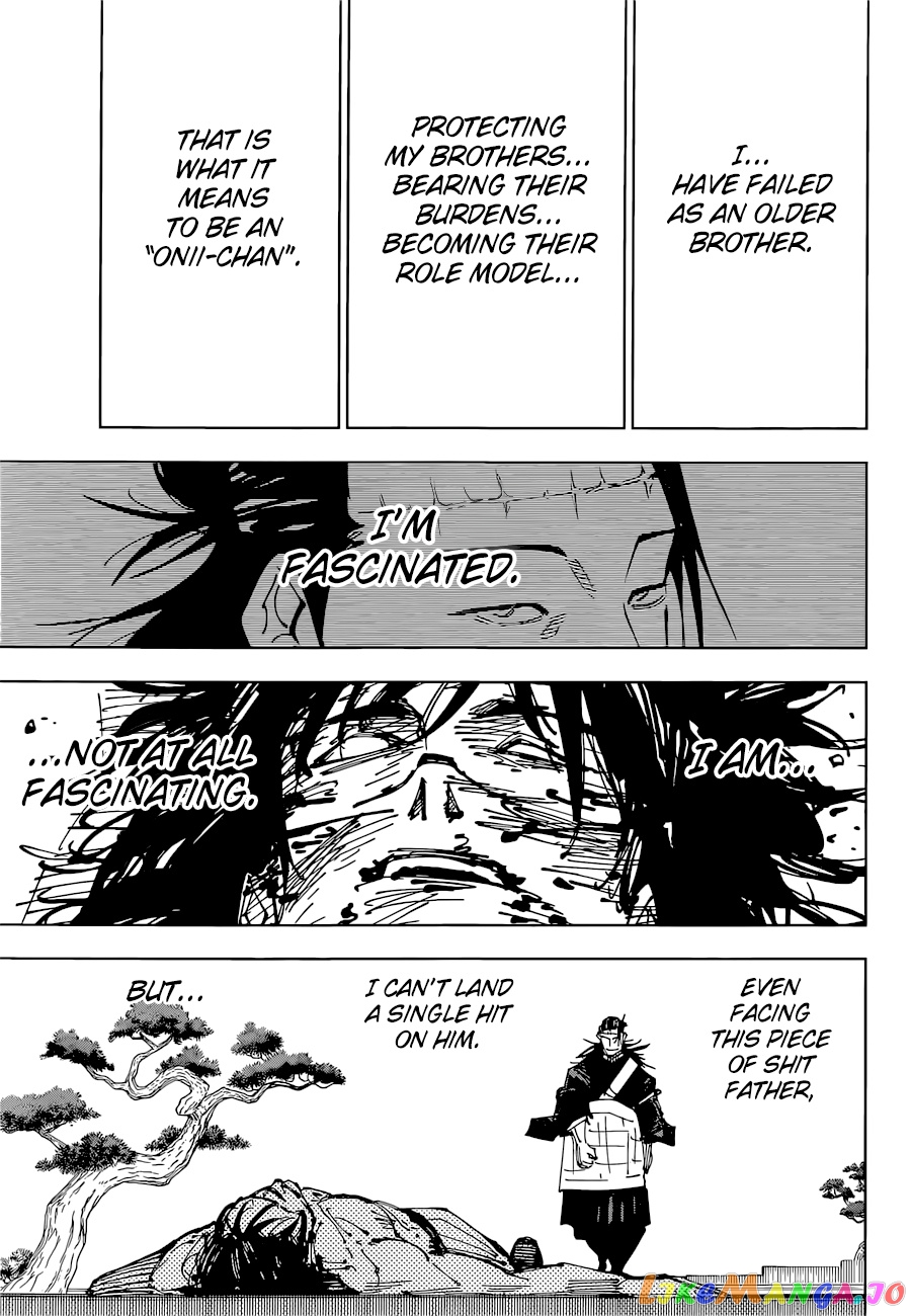 Jujutsu Kaisen chapter 203 - page 17