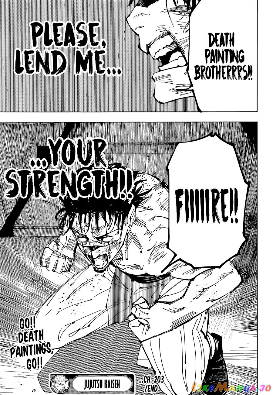 Jujutsu Kaisen chapter 203 - page 19