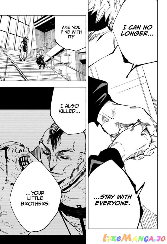Jujutsu Kaisen chapter 138 - page 17