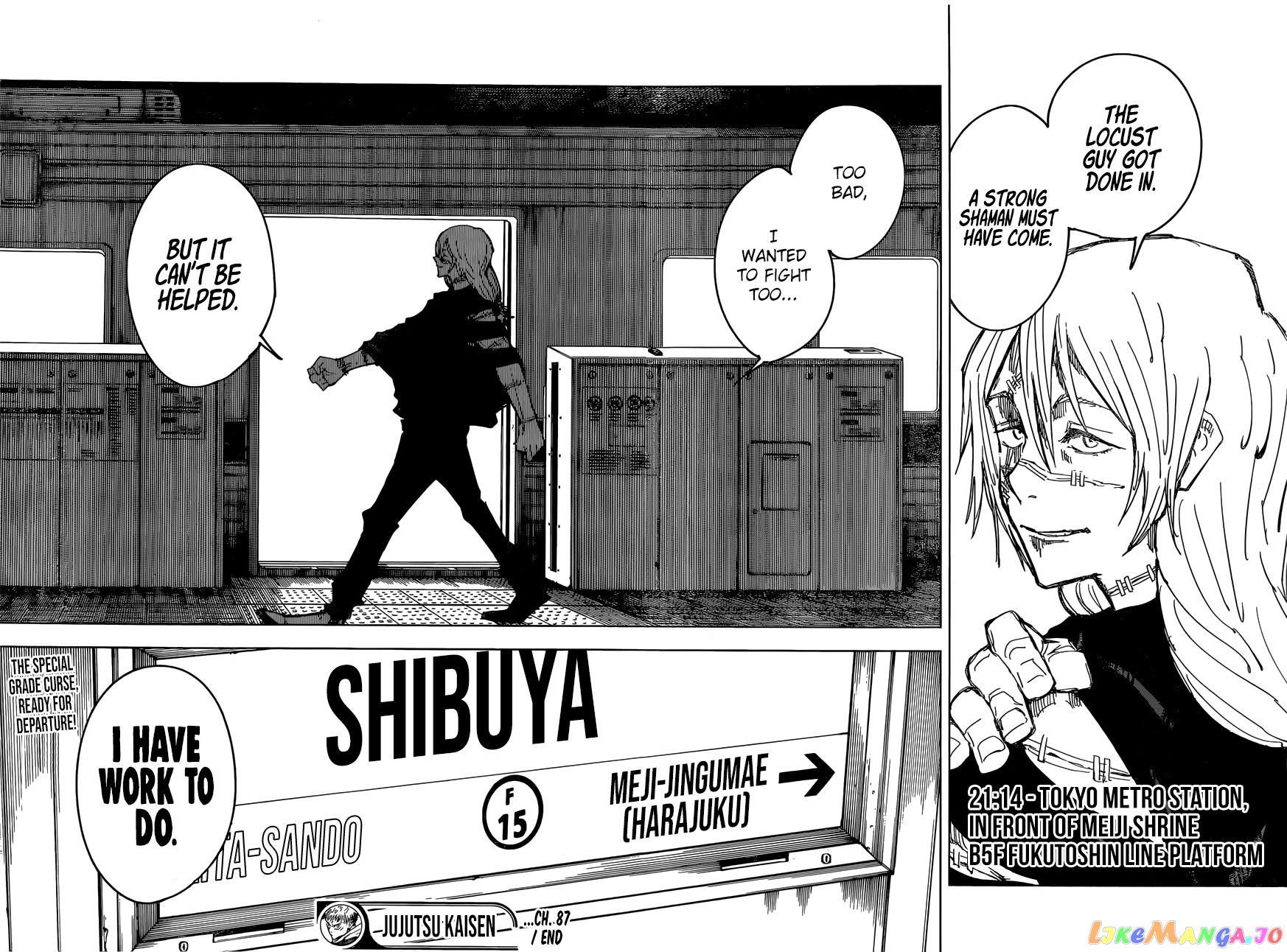 Jujutsu Kaisen chapter 87 - page 18