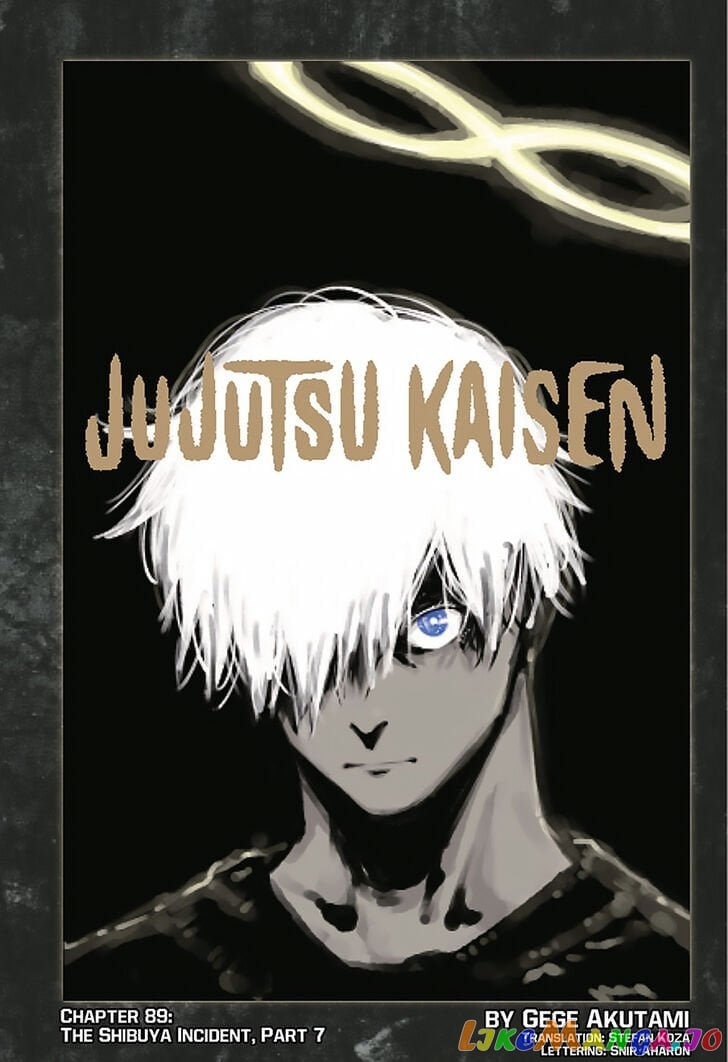 Jujutsu Kaisen chapter 89 - page 1