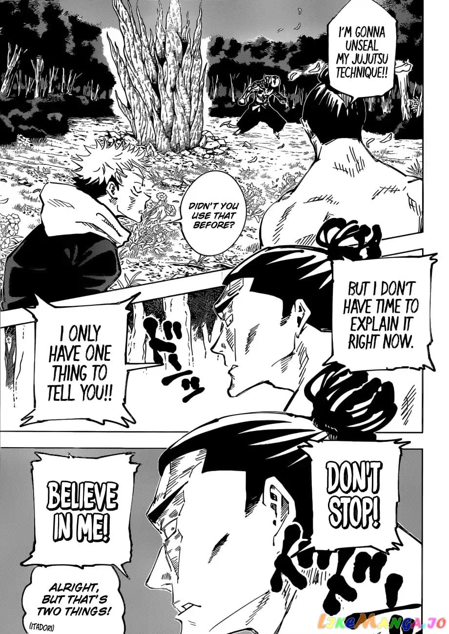Jujutsu Kaisen chapter 50 - page 4
