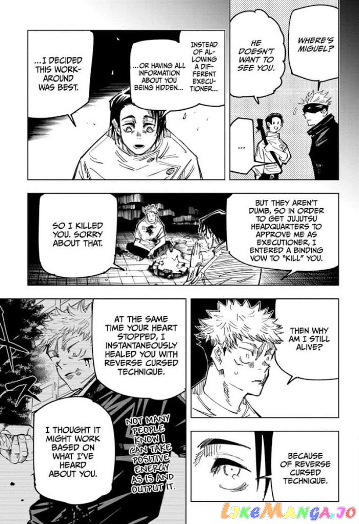 Jujutsu Kaisen chapter 143 - page 9