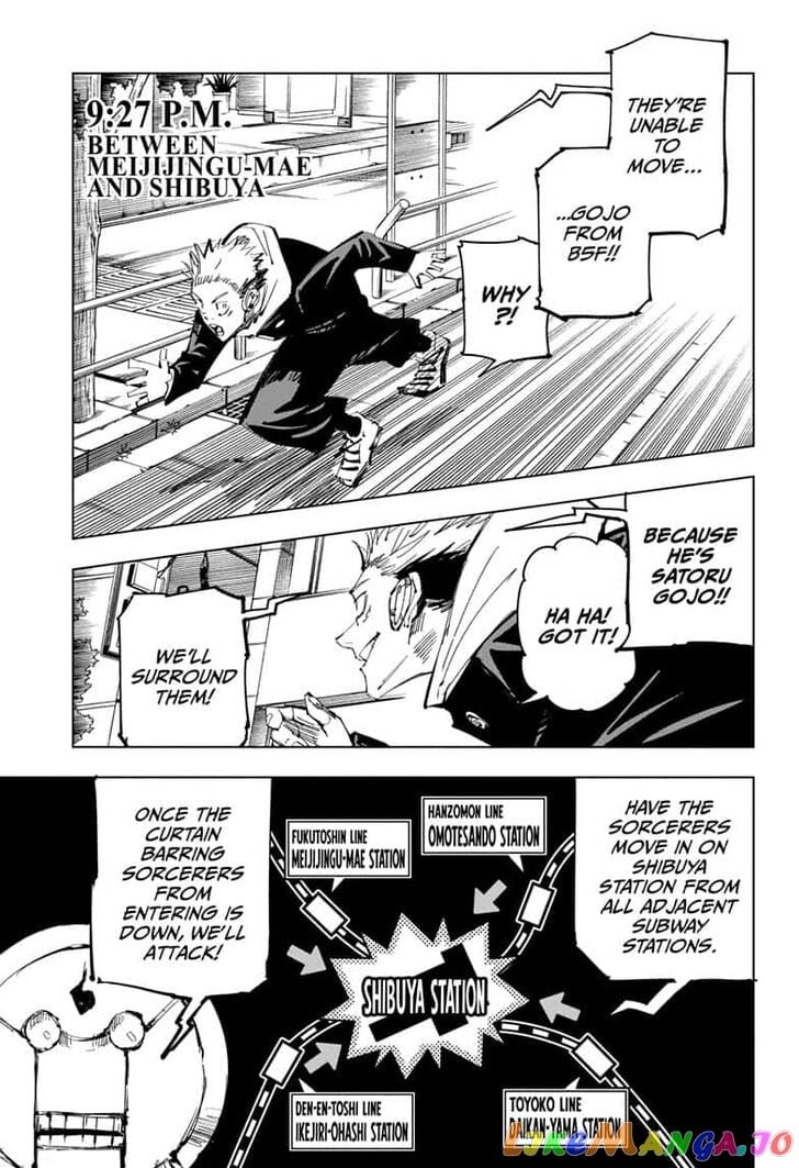 Jujutsu Kaisen chapter 92 - page 9
