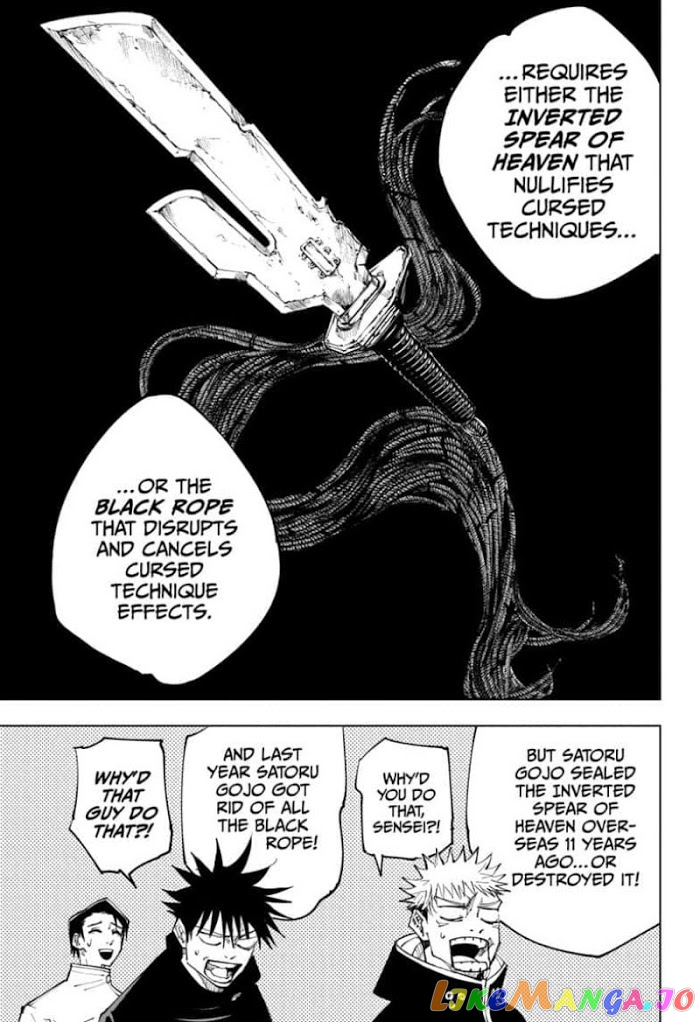 Jujutsu Kaisen chapter 145 - page 17