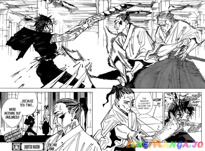 Jujutsu Kaisen chapter 148 - page 18