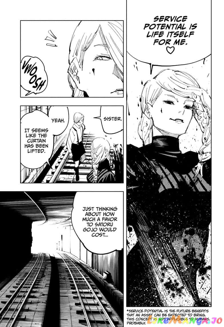 Jujutsu Kaisen chapter 98 - page 17