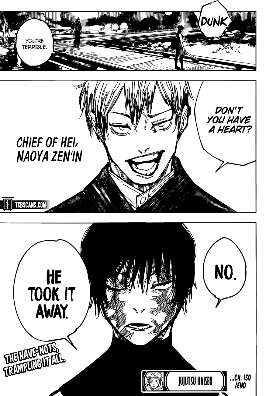 Jujutsu Kaisen chapter 150 - page 22
