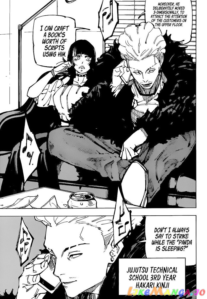 Jujutsu Kaisen chapter 153 - page 17