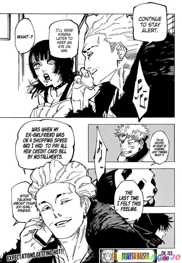 Jujutsu Kaisen chapter 153 - page 19