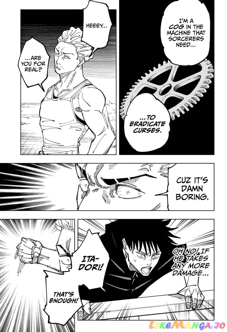 Jujutsu Kaisen chapter 157 - page 13
