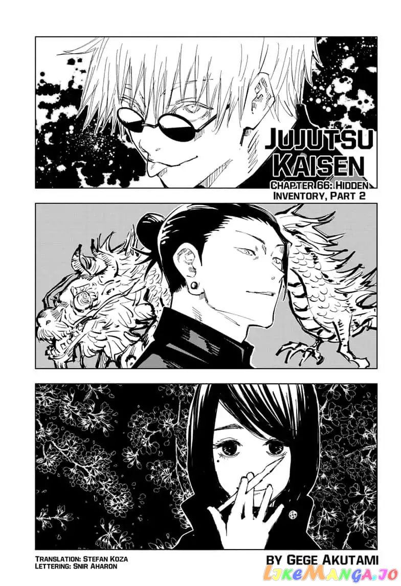 Jujutsu Kaisen chapter 66 - page 1