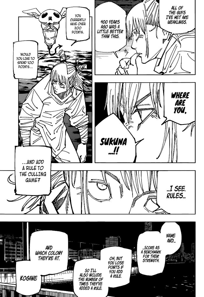 Jujutsu Kaisen chapter 158 - page 10