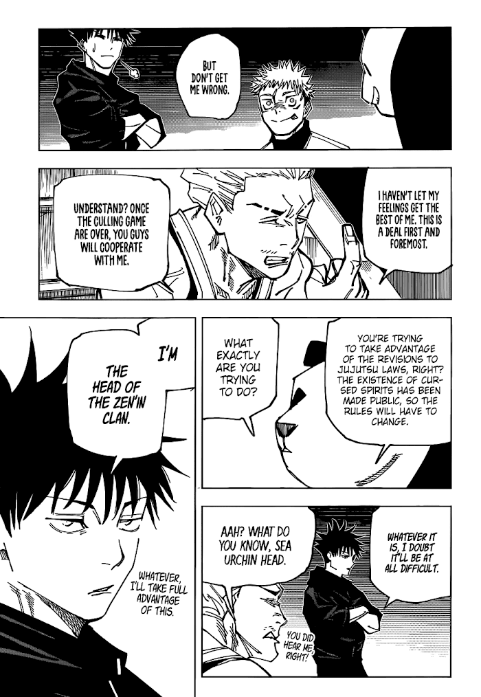 Jujutsu Kaisen chapter 158 - page 4