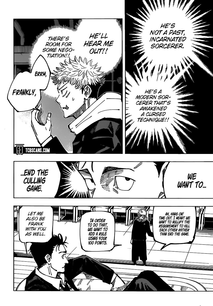 Jujutsu Kaisen chapter 163 - page 16