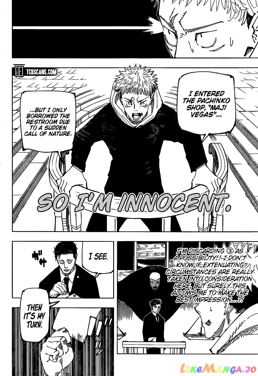 Jujutsu Kaisen chapter 164 - page 12