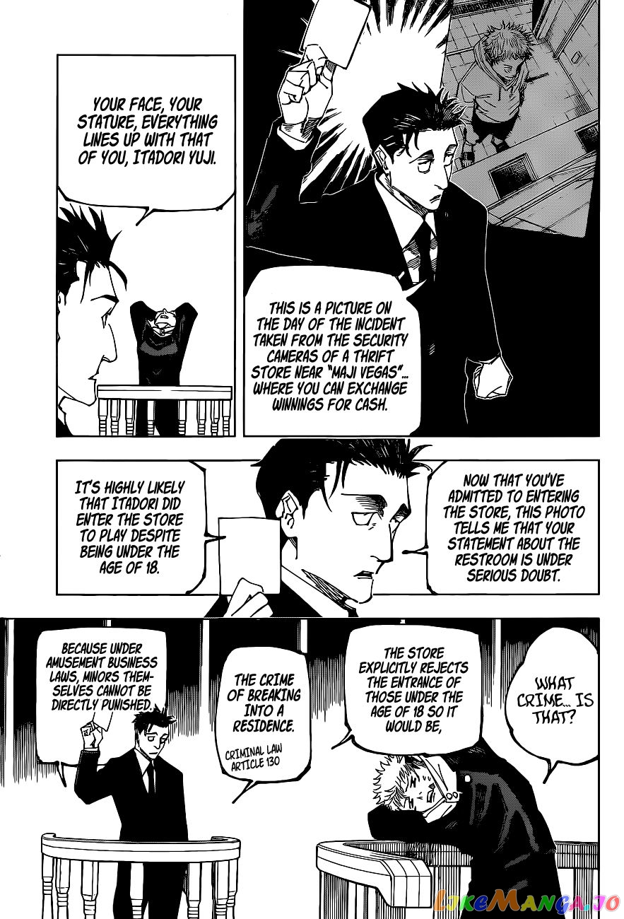 Jujutsu Kaisen chapter 164 - page 13